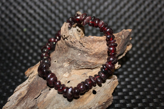 Bracelet - Chip - Garnet