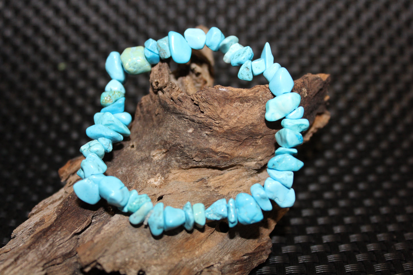Bracelet - Chip - Howlite - Blue