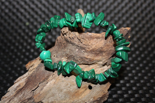 Bracelet - Chip - Malachite
