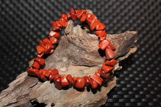 Bracelet - Chip - Red Jasper