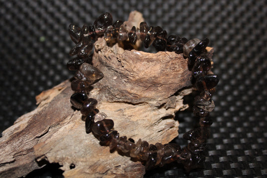 Bracelet - Chip - Smoky Quartz