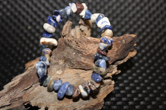 Bracelet - Chip - Sodalite