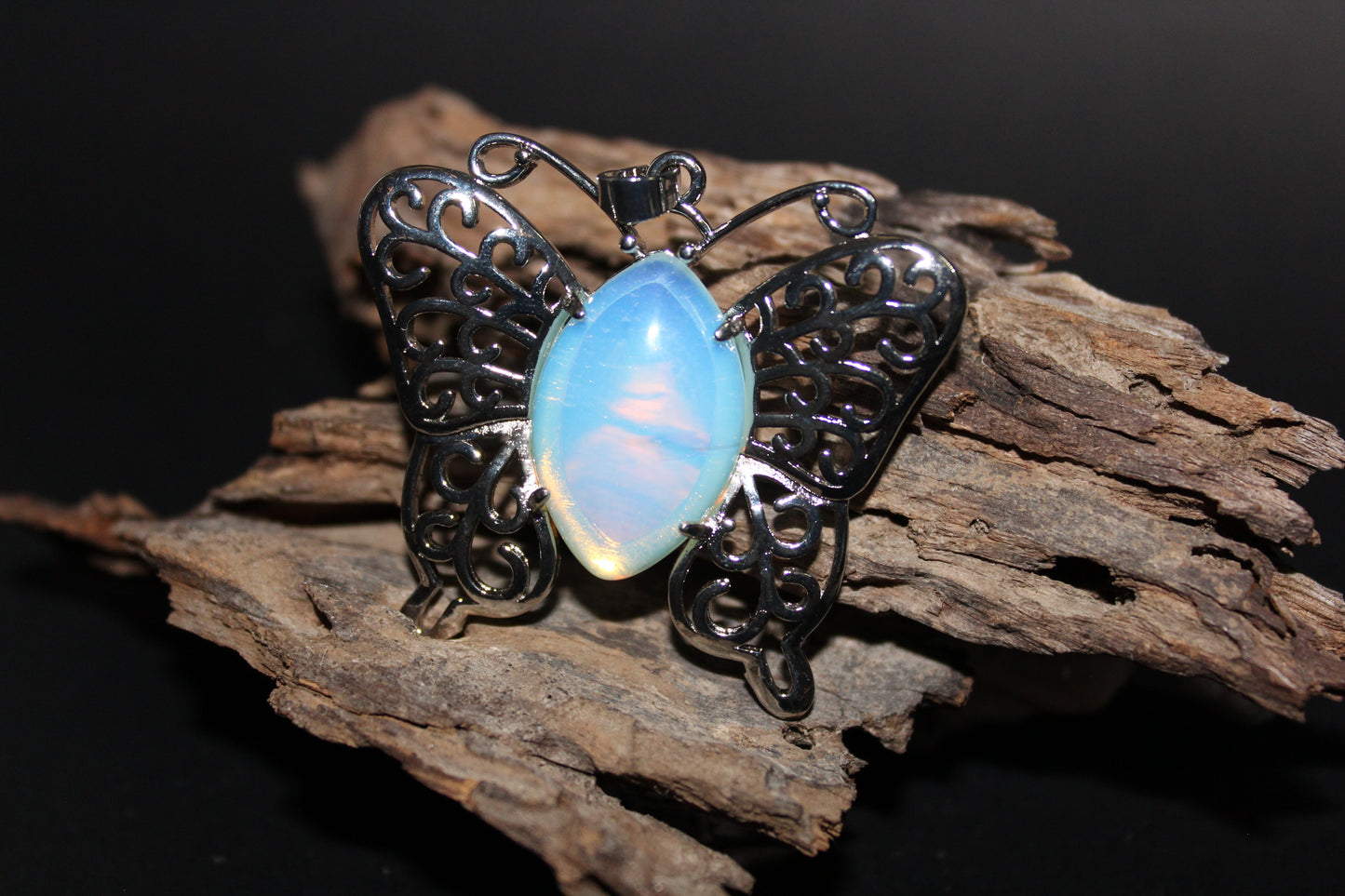 Pendant - Butterfly - Opalite