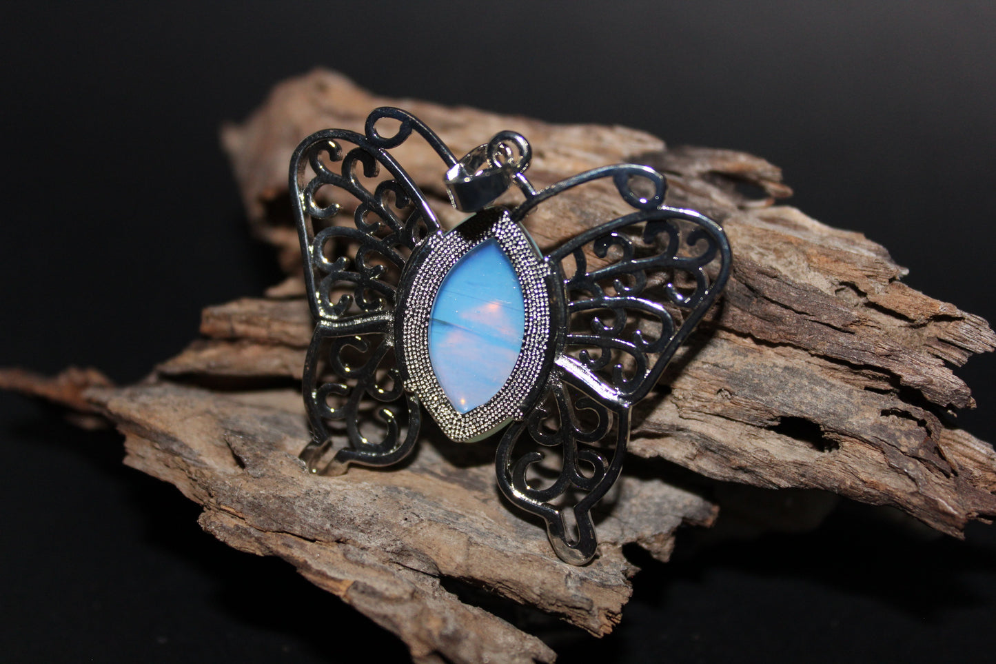 Pendant - Butterfly - Opalite