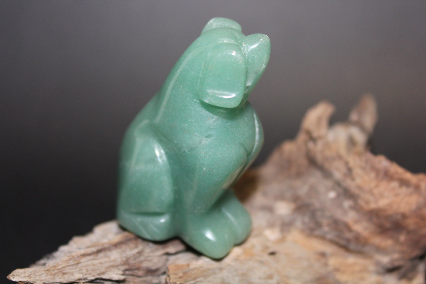 Animals - Dog - Green Aventurine