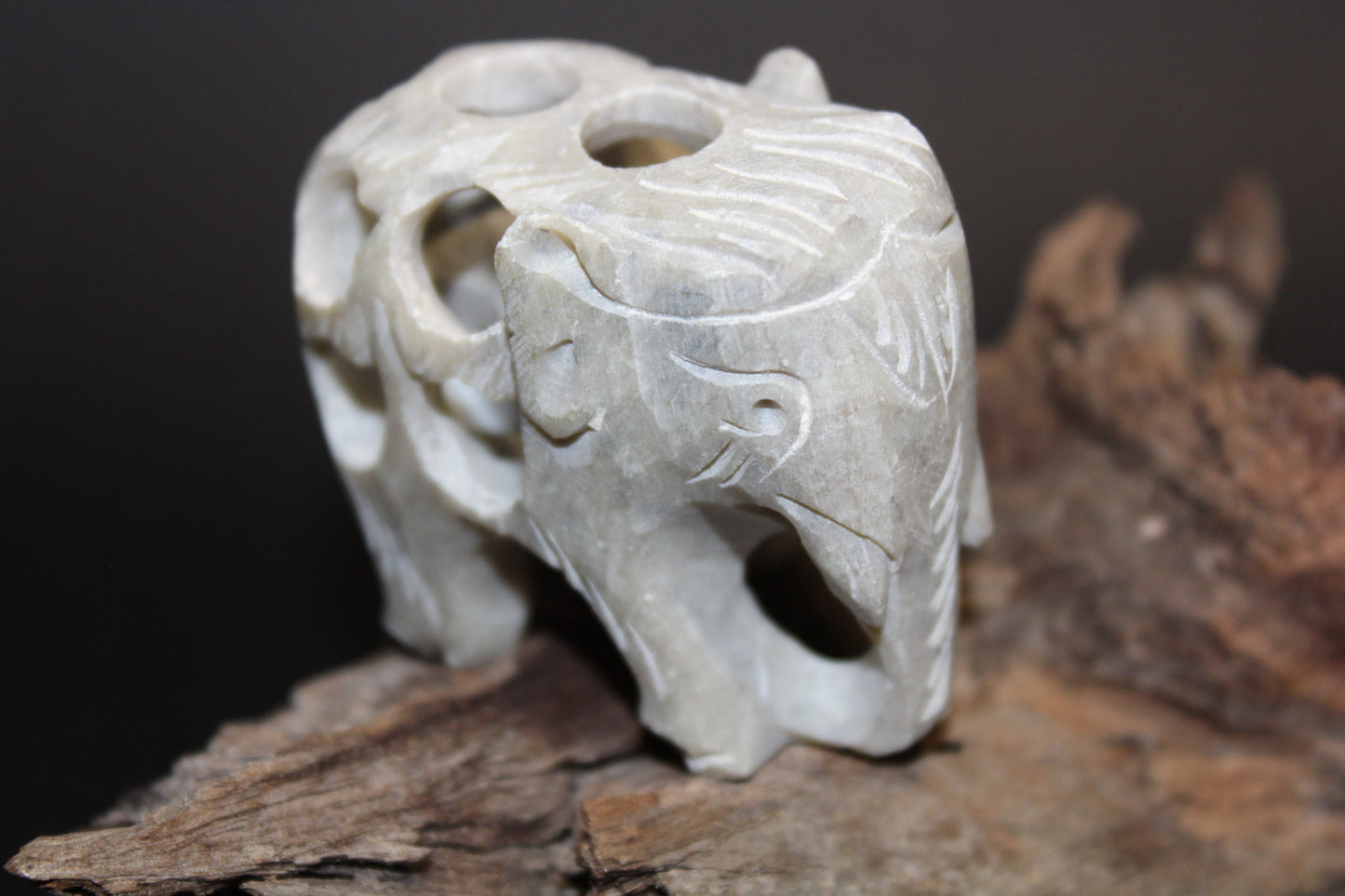 Animals - Elephant - Steatite