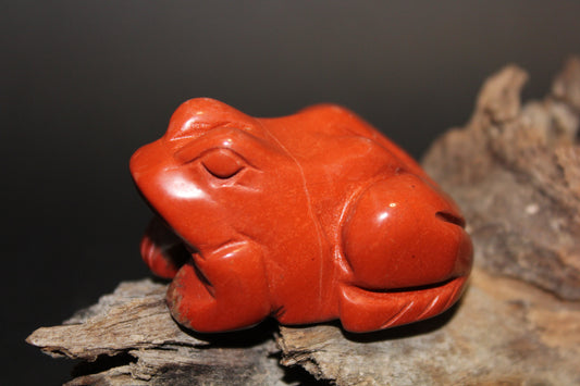 Animals - Frog - Red Jasper