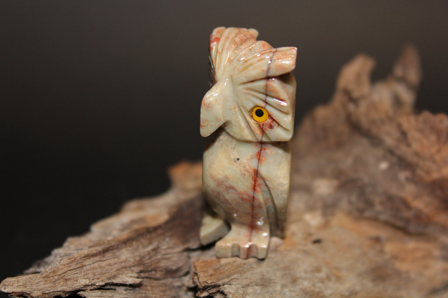 Animals - Owl - Steatite