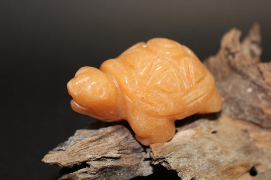 Animals - Turtle - Peach Aventurine