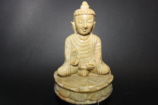 Carved - Buddha - Soapstone
