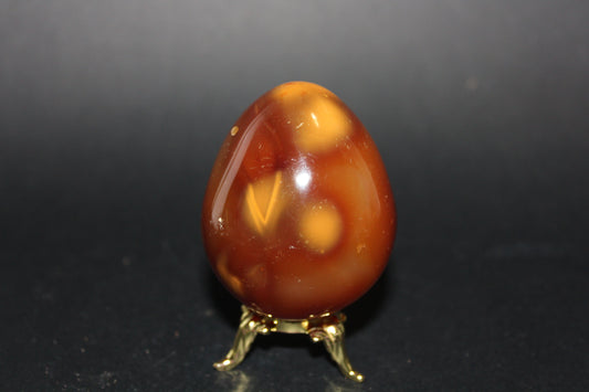 Carved - Egg - Carnelian