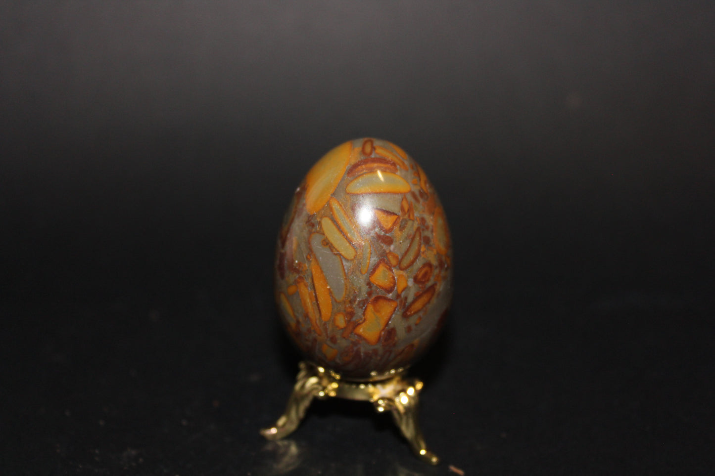Carved - Egg - Polychrome Jasper