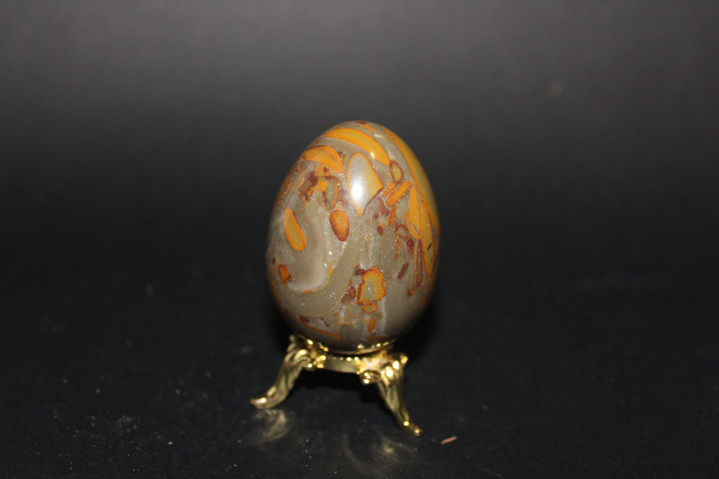 Carved - Egg - Polychrome Jasper