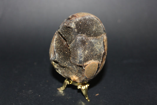 Carved - Egg (open) - Septarian