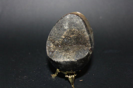 Carved - Egg (open) - Septarian