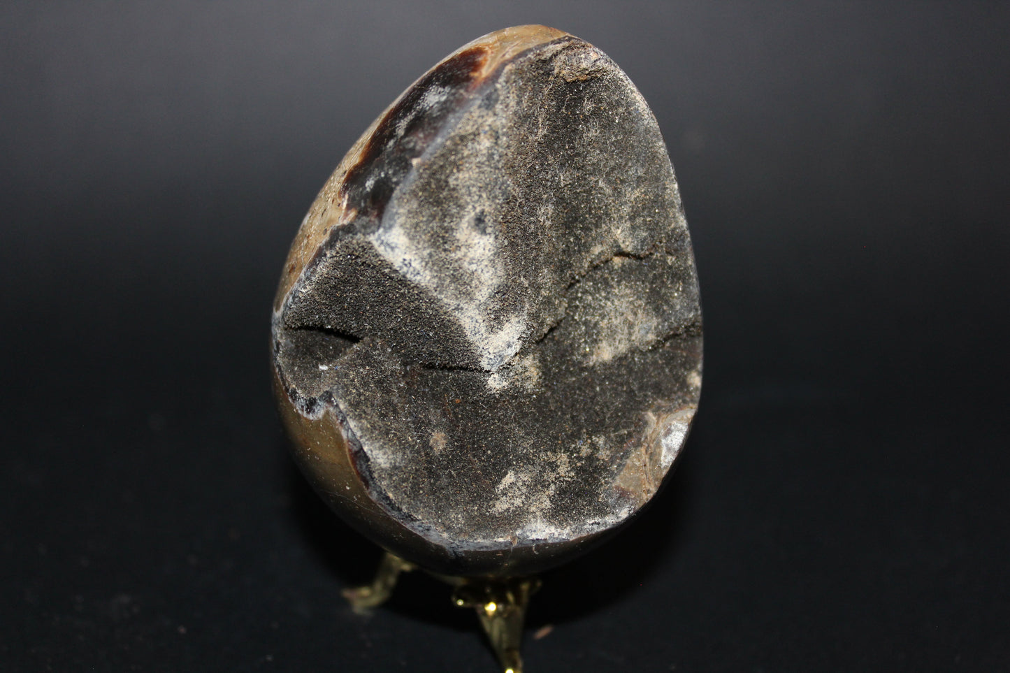Carved - Egg (open) - Septarian