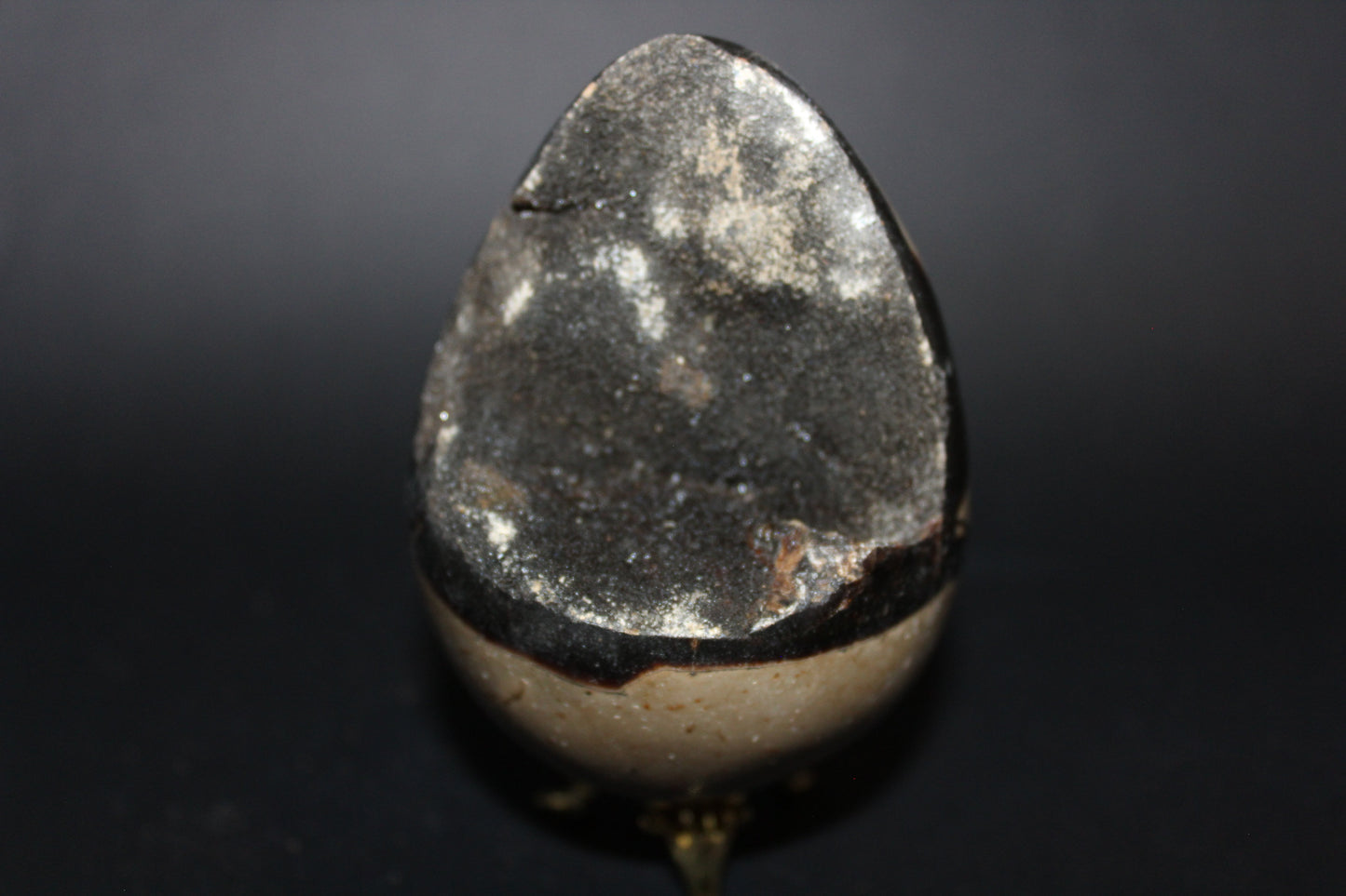 Carved - Egg (open) - Septarian