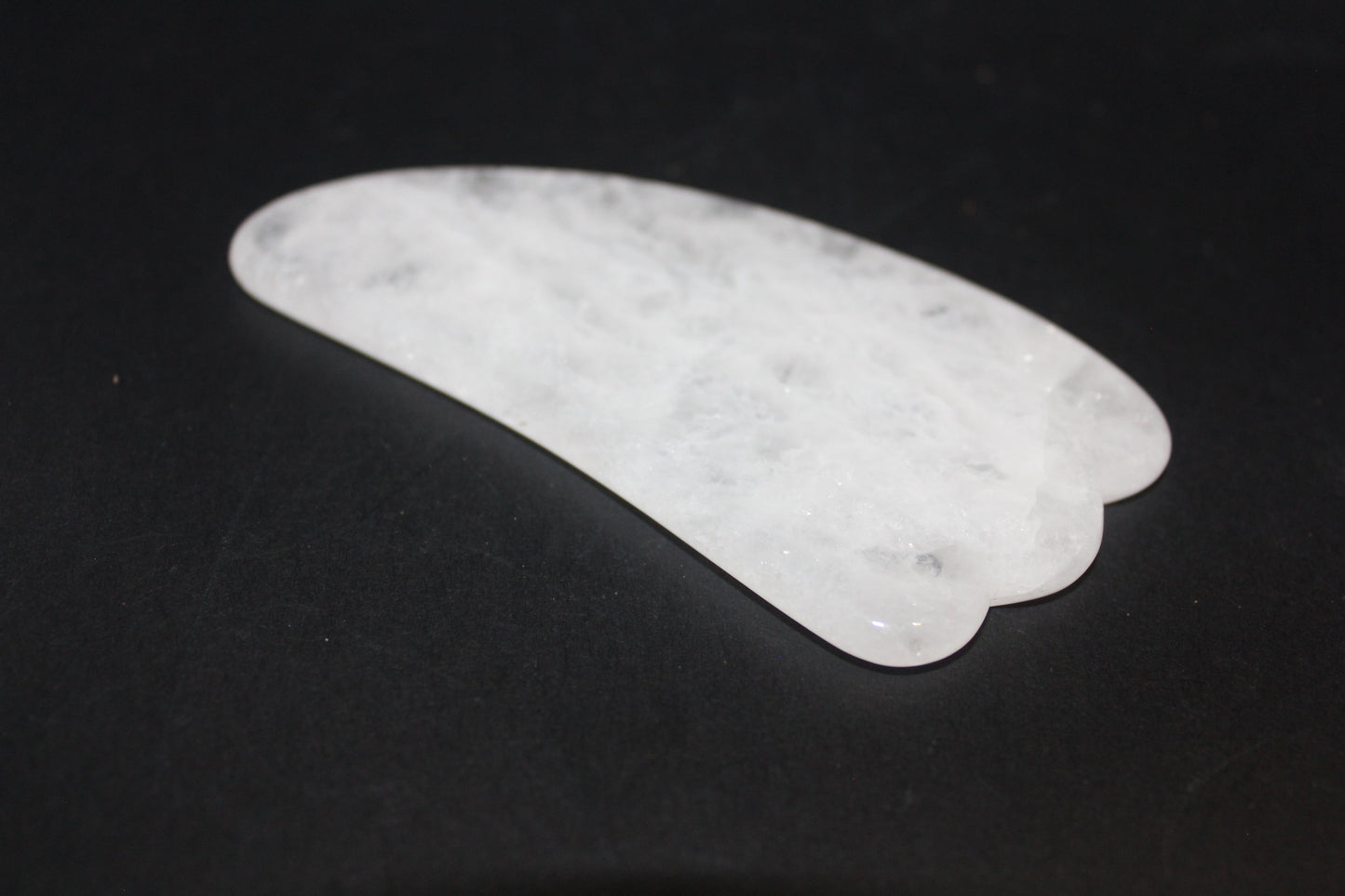 Carved - Gua Sha - Clear Quartz