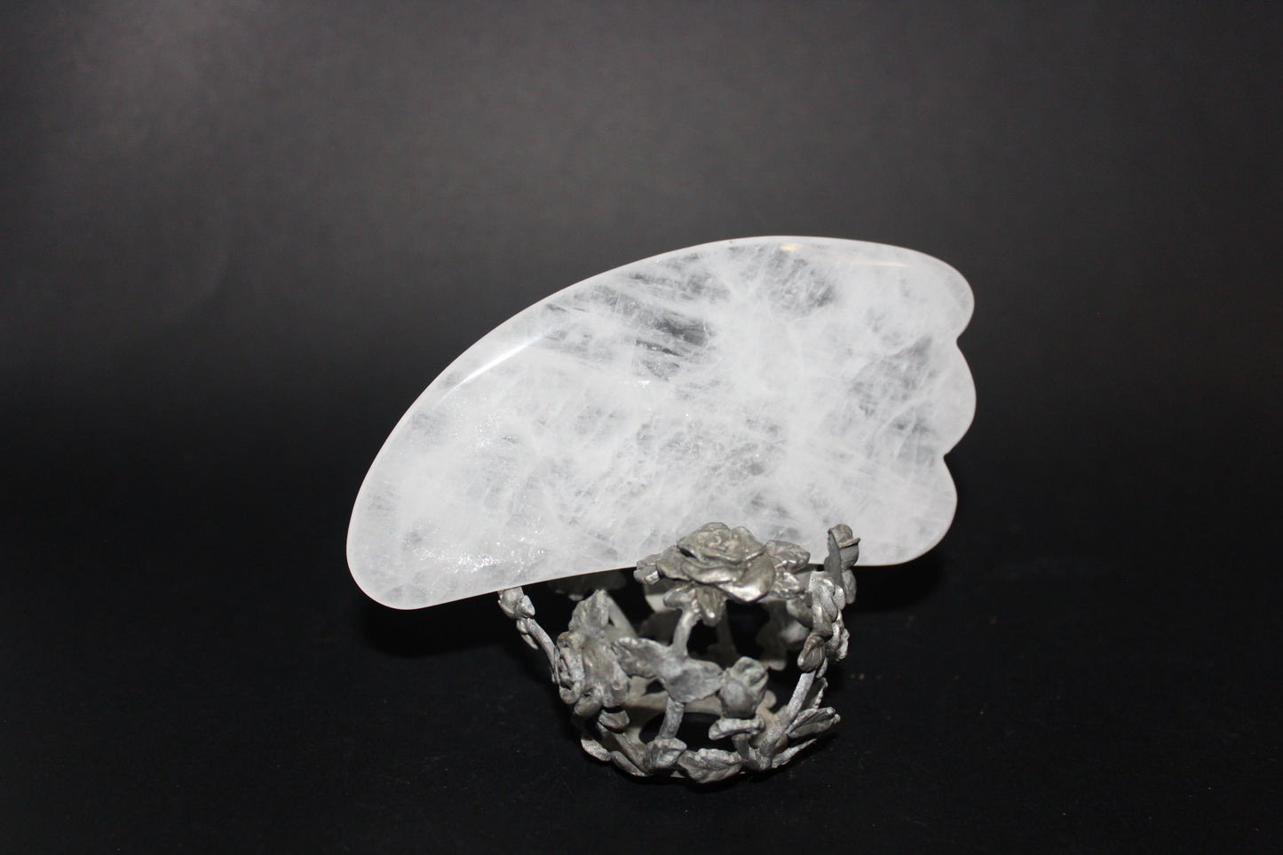Carved - Gua Sha - Clear Quartz