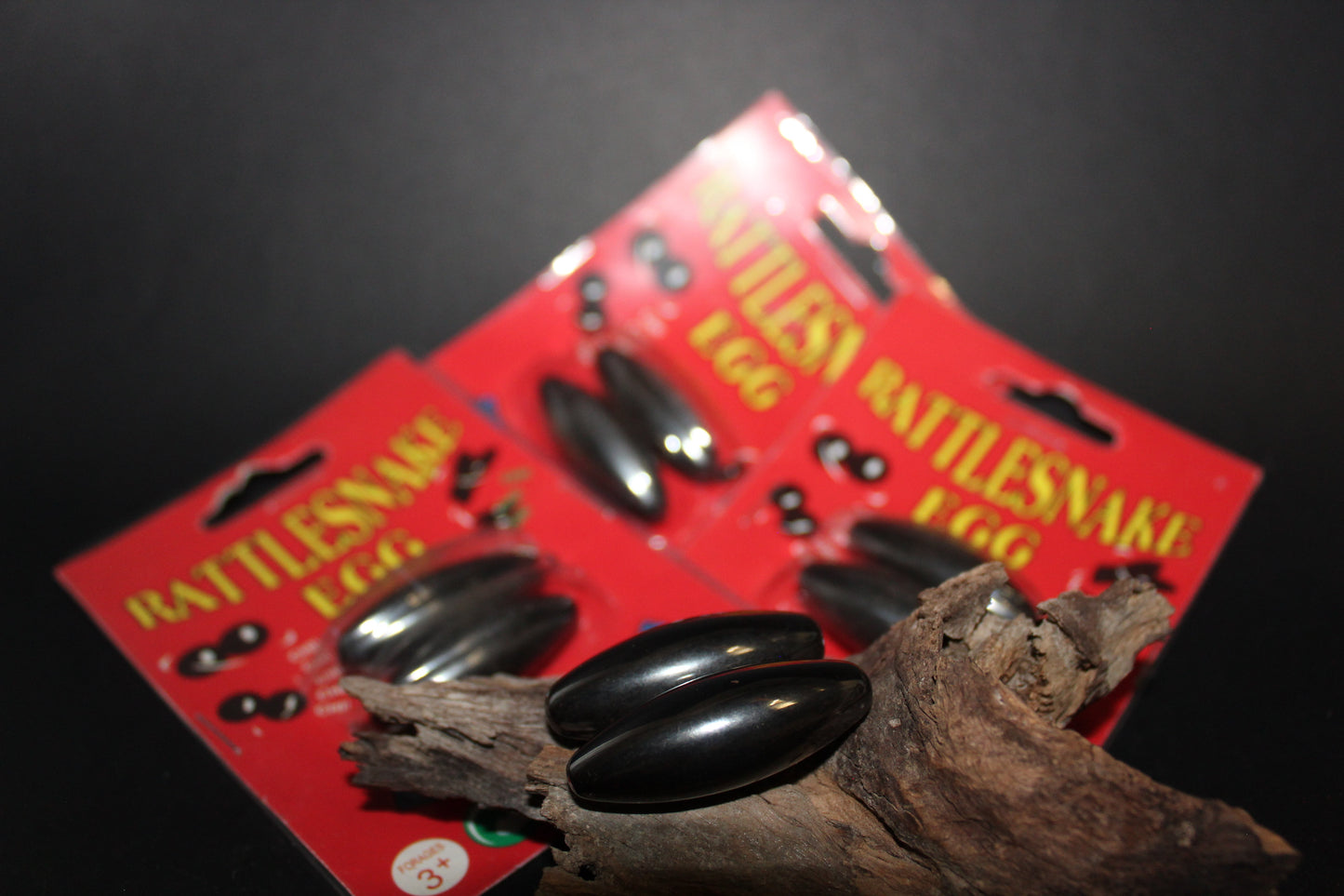 Carved - Egg/Jumping Beans - Hematite (magnetic)