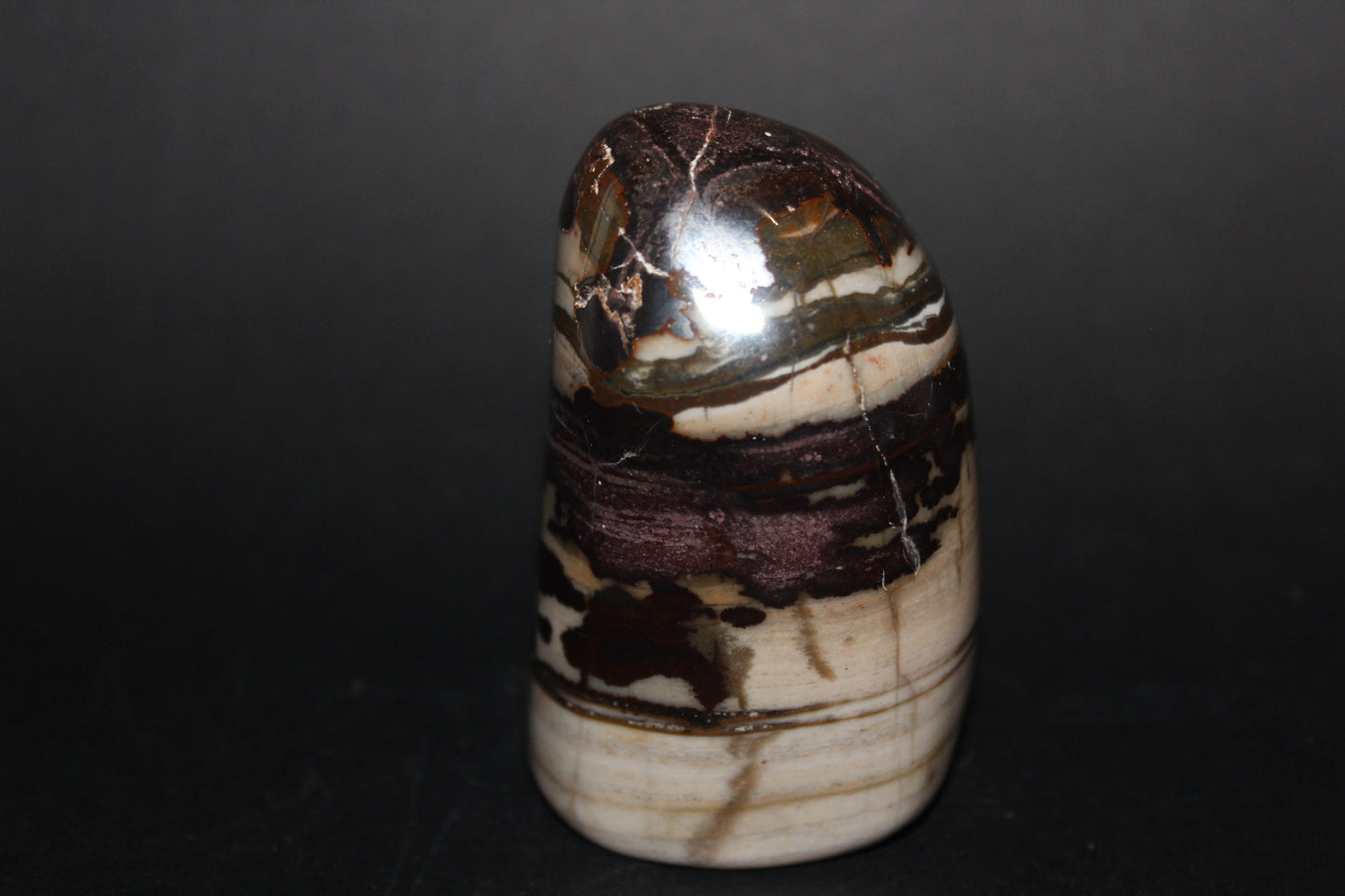 Polished - Brown Jasper - freeform - med