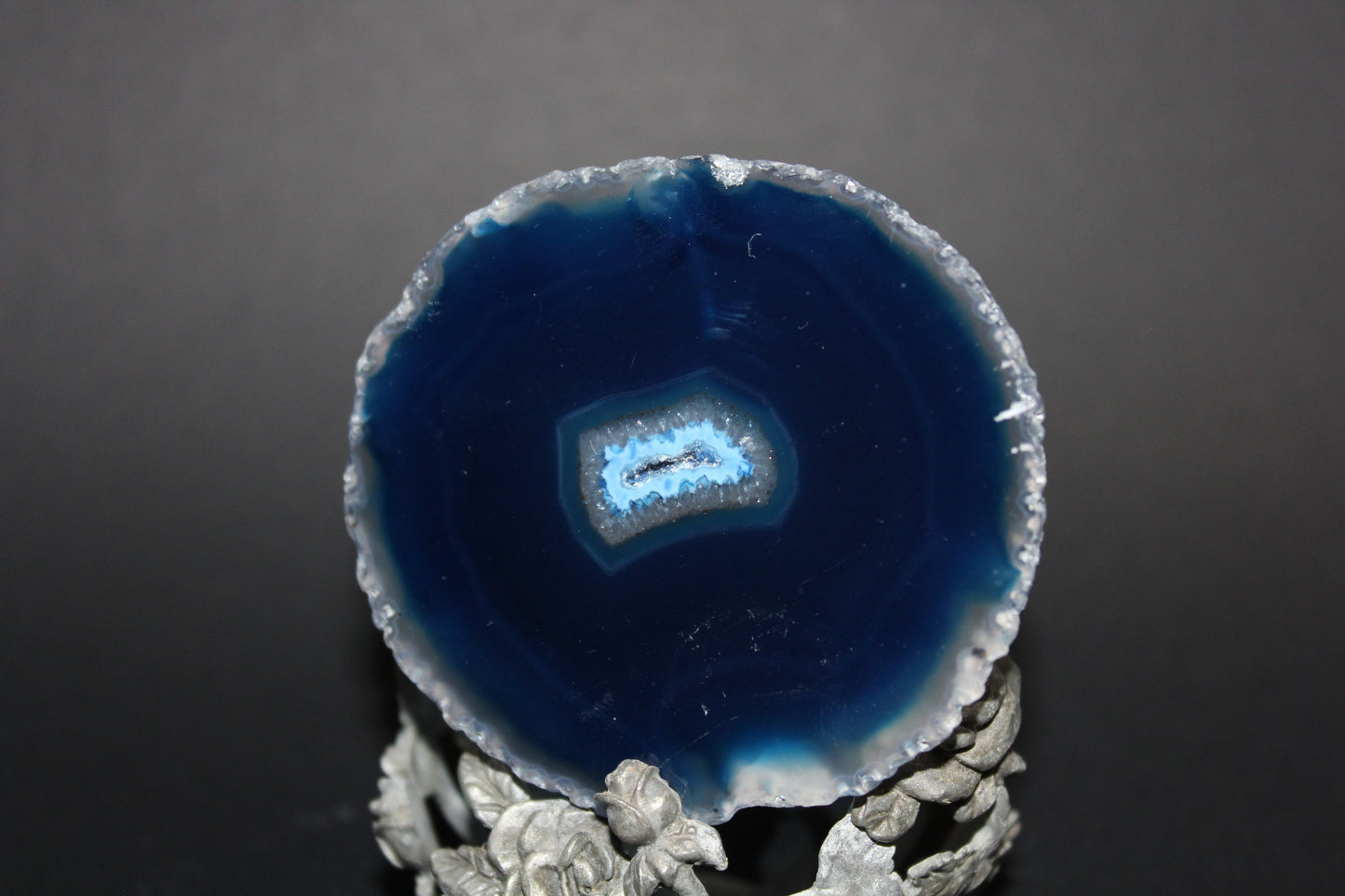 Polished Slice - Agate (Blue) - sml