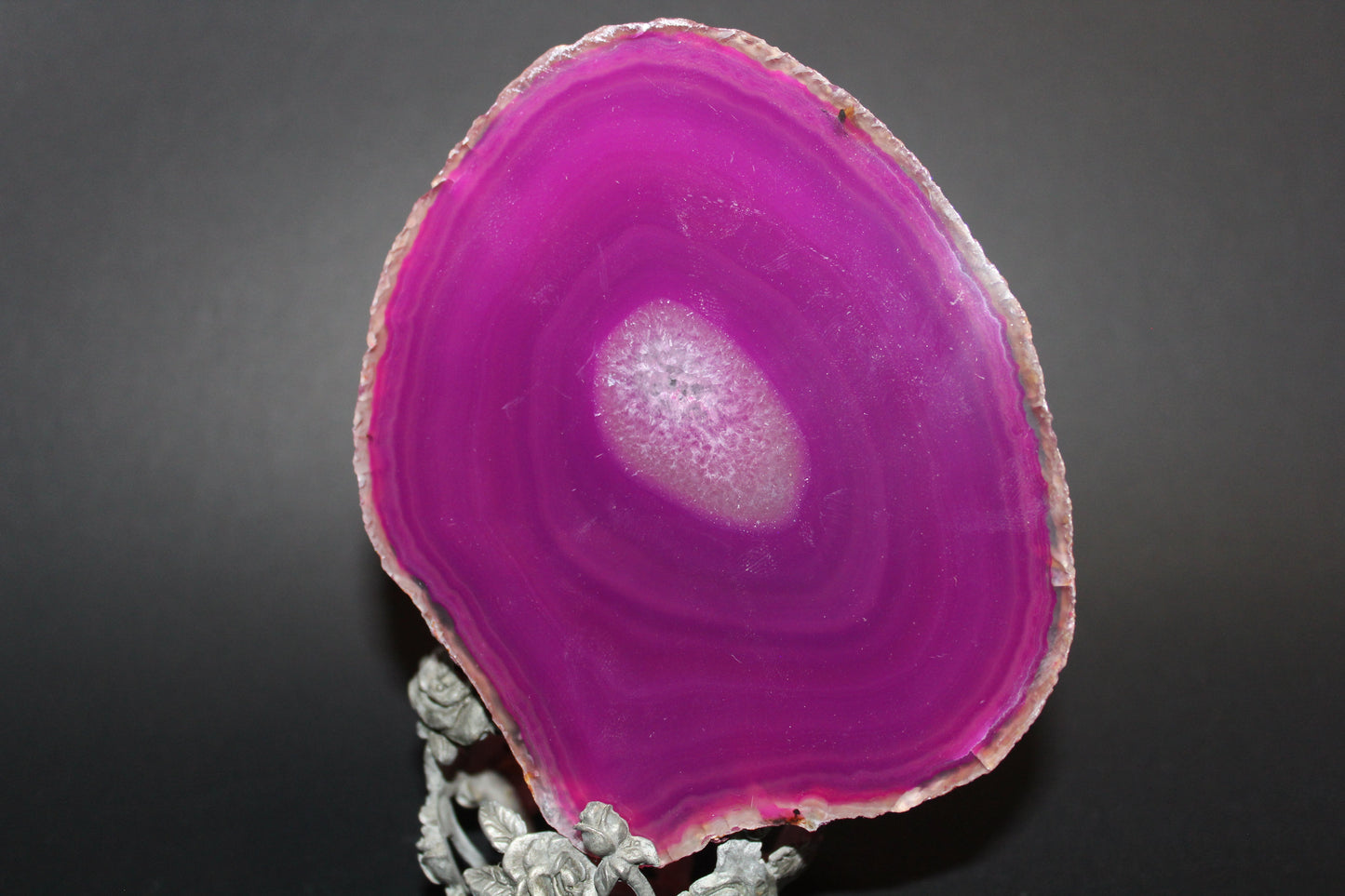 Polished Slice - Agate (Pink) - lge