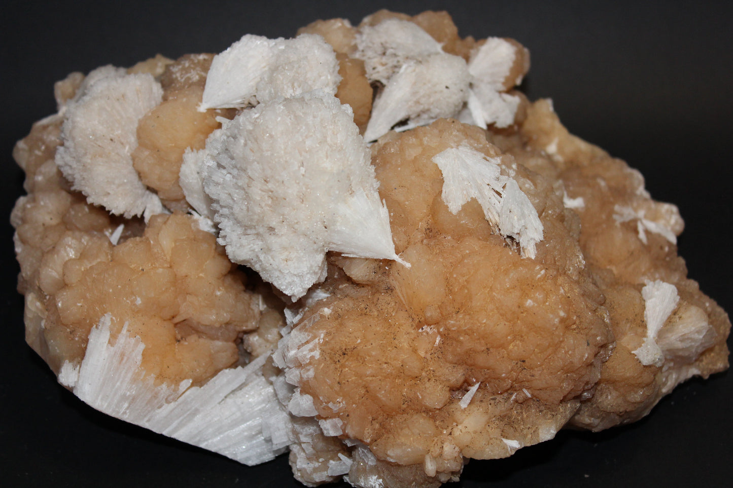 Raw - Stilbite (with Calcite) - xlge