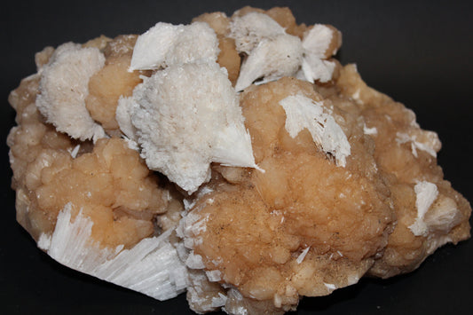 Raw - Stilbite (with Calcite) - xlge