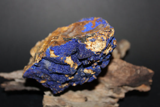 Raw - Azurite (crystalline on matrix) - med