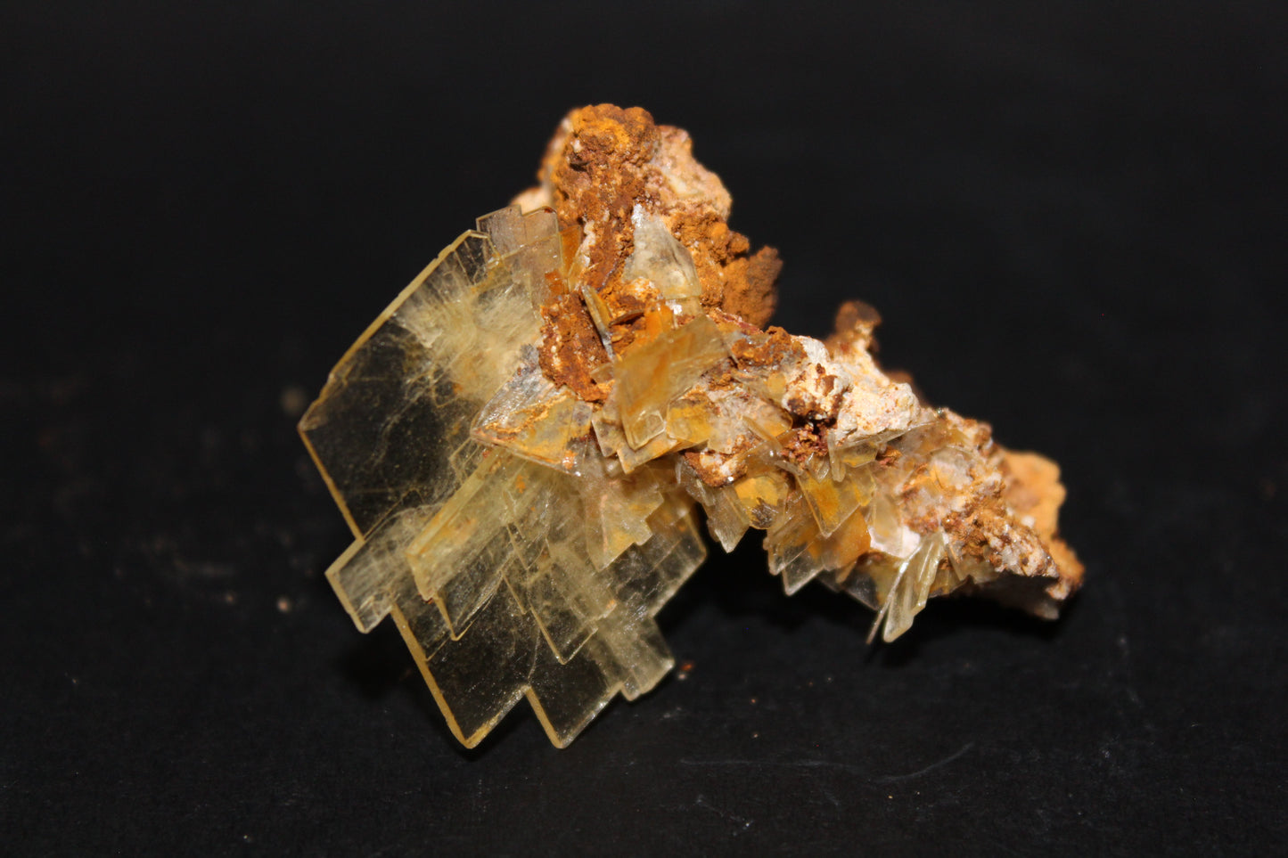Raw - Barite (on matrix) - sml/med