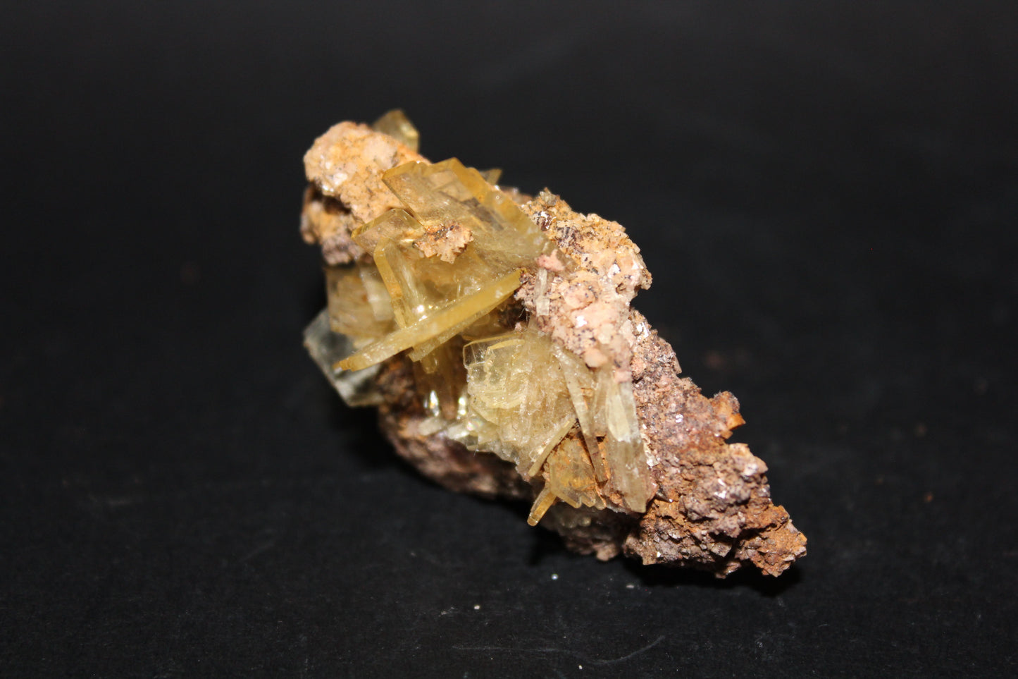 Raw - Barite (on matrix) - sml/med