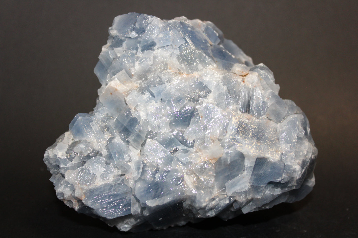 Raw - Blue Calcite - lge