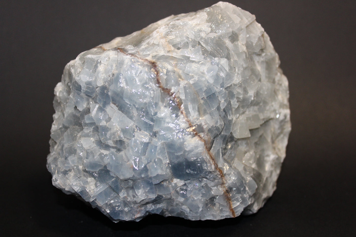 Raw - Blue Calcite - lge