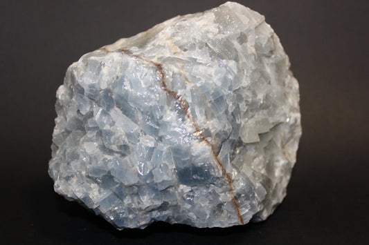 Raw - Blue Calcite - lge
