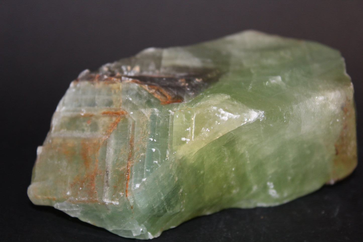 Raw - Green Calcite - med/lge