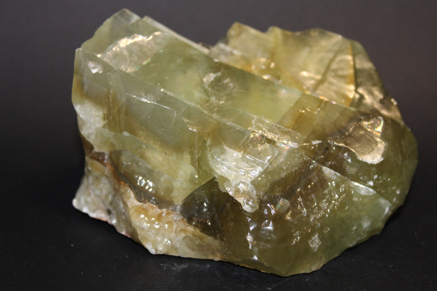 Raw - Green Calcite - lge
