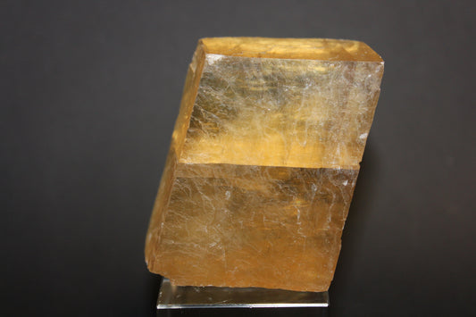 Raw - Honey Calcite (Rhomboid) - lge