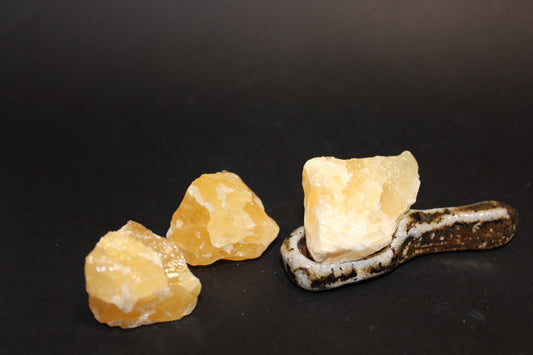 Raw - Orange Calcite - xsml