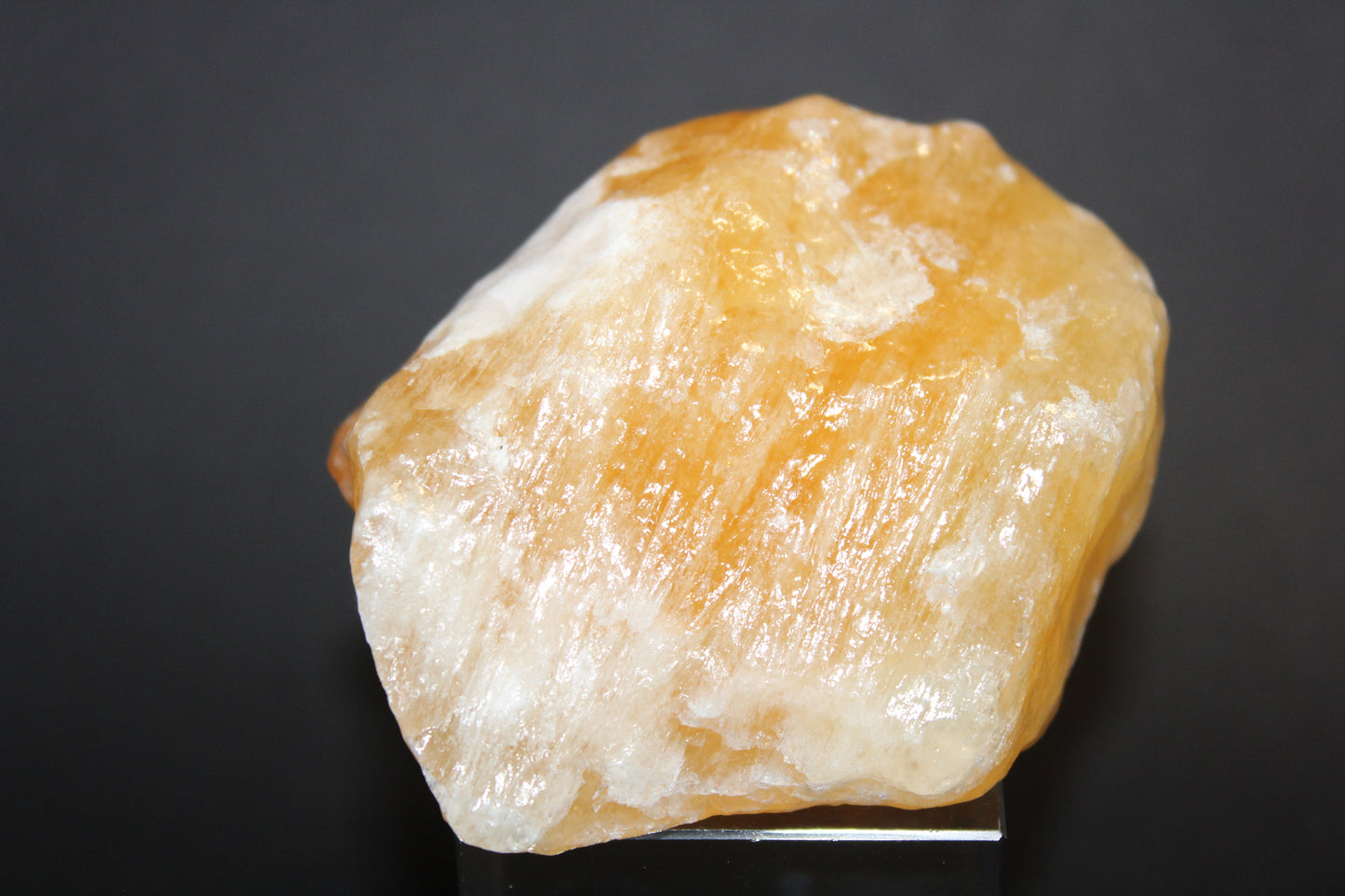 Raw - Orange Calcite - med