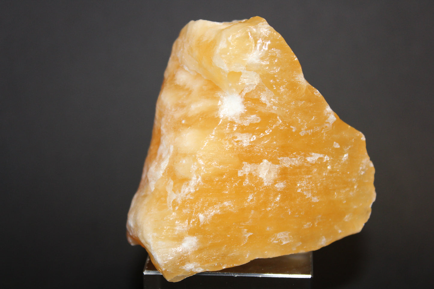Raw - Orange Calcite - med