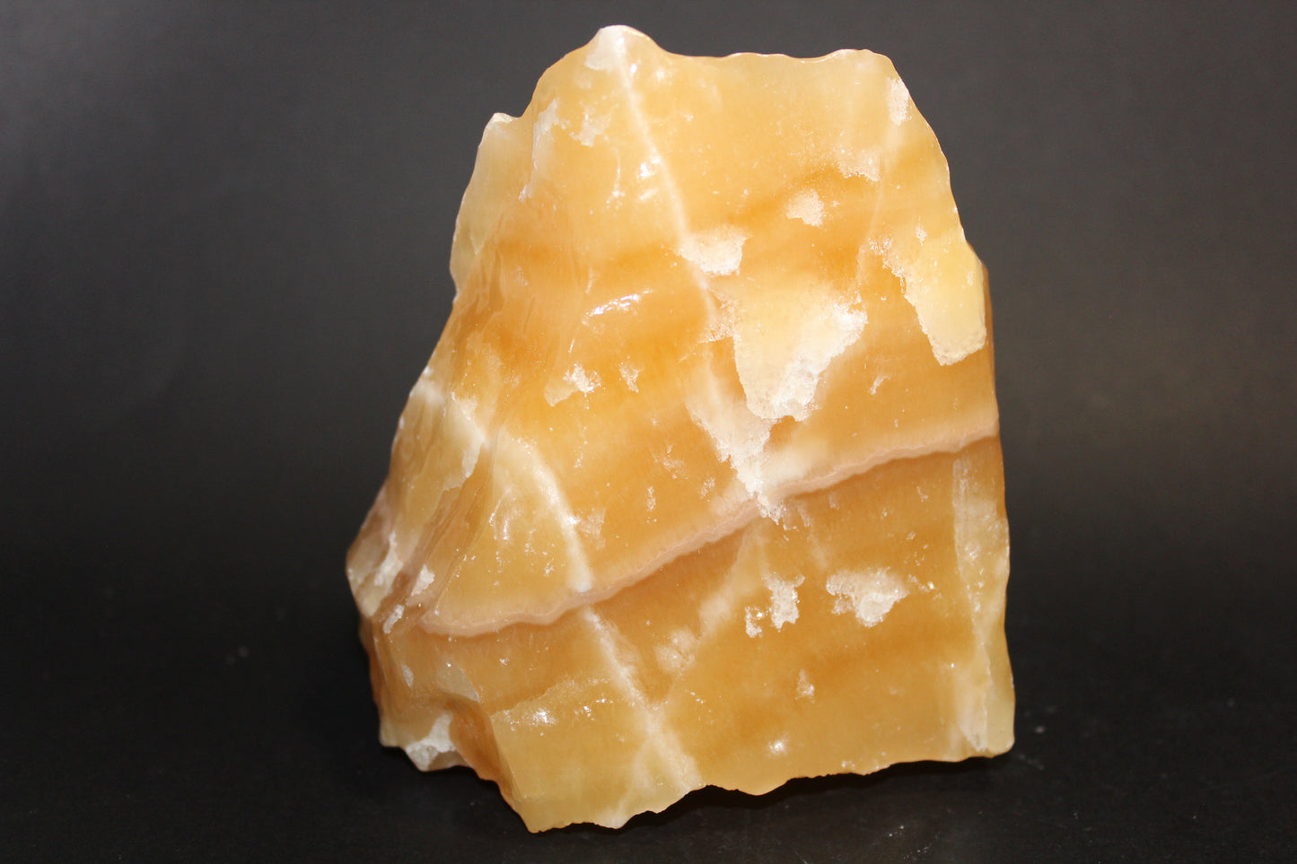 Raw - Orange Calcite - lge