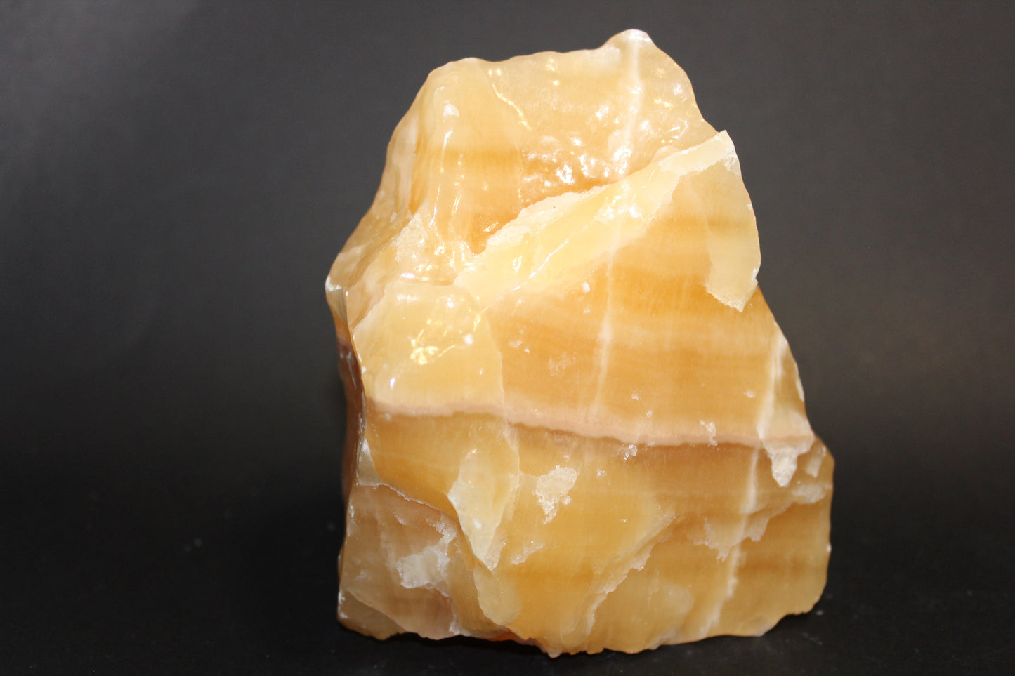 Raw - Orange Calcite - lge