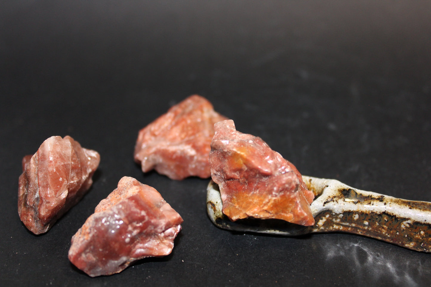 Raw - Red Calcite (Mexico) - xsml