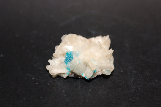 Raw - Cavansite (on Apophyllite matrix) - sml
