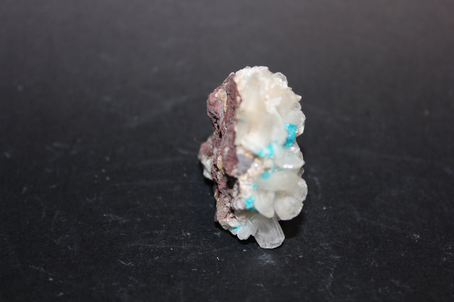 Raw - Cavansite (on Apophyllite matrix) - sml