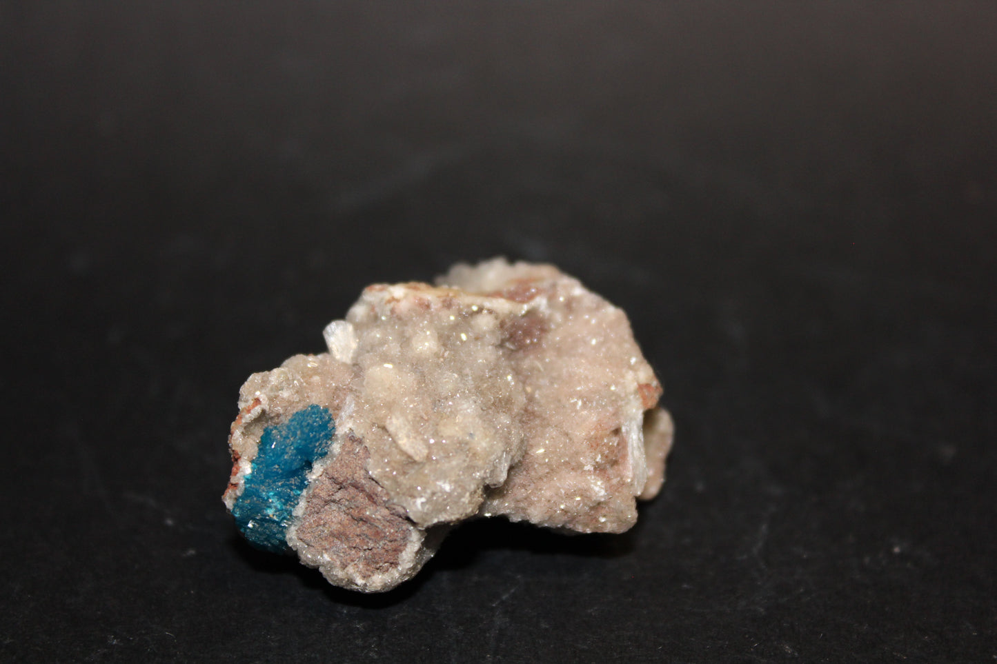 Raw - Cavansite (on Heulandite matrix) - sml