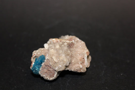 Raw - Cavansite (on Heulandite matrix) - sml