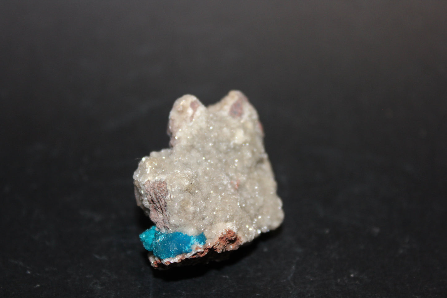 Raw - Cavansite (on Heulandite matrix) - sml