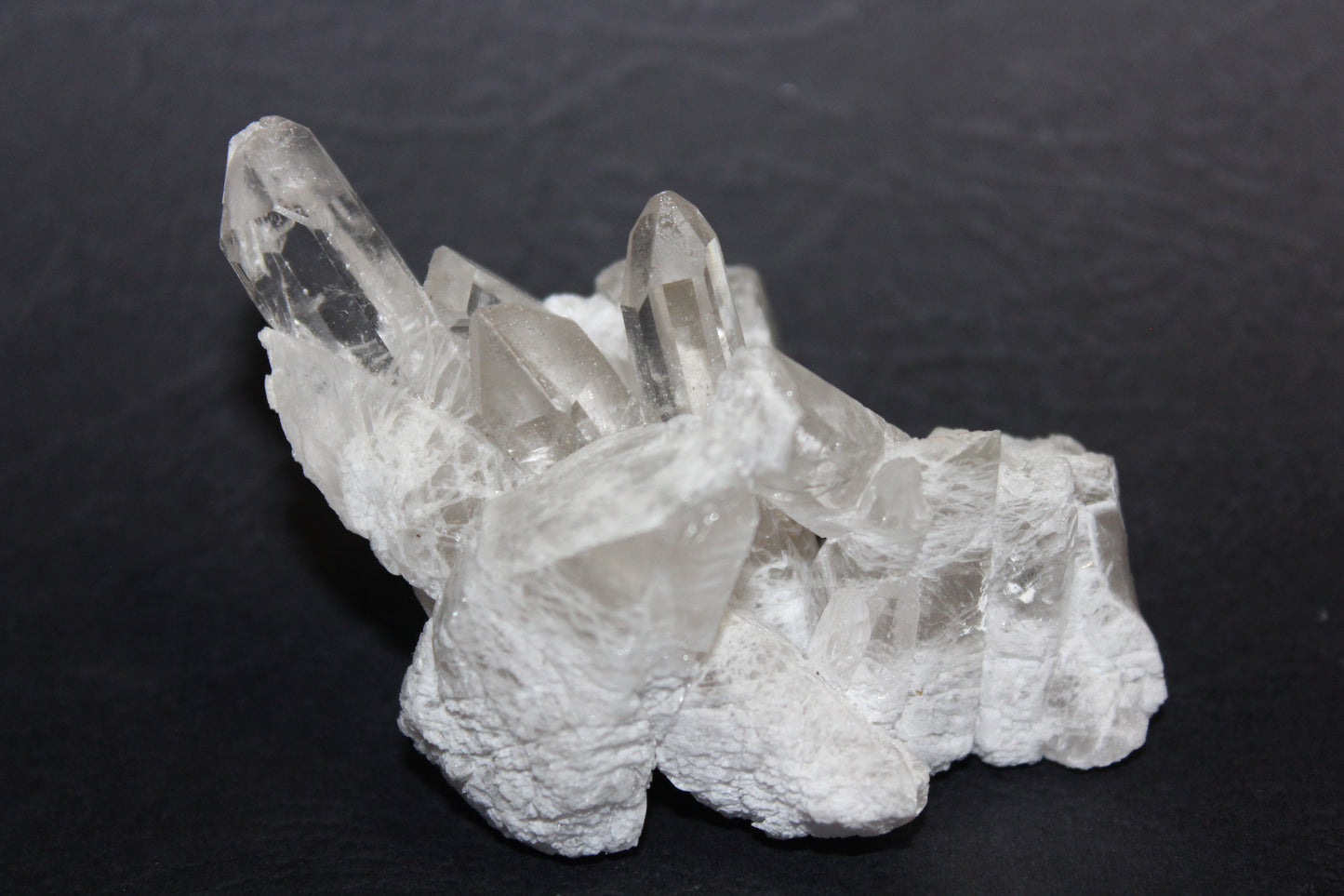Cluster - Clear Quartz (Tibet, Alpine Quartz with inclusions) - med